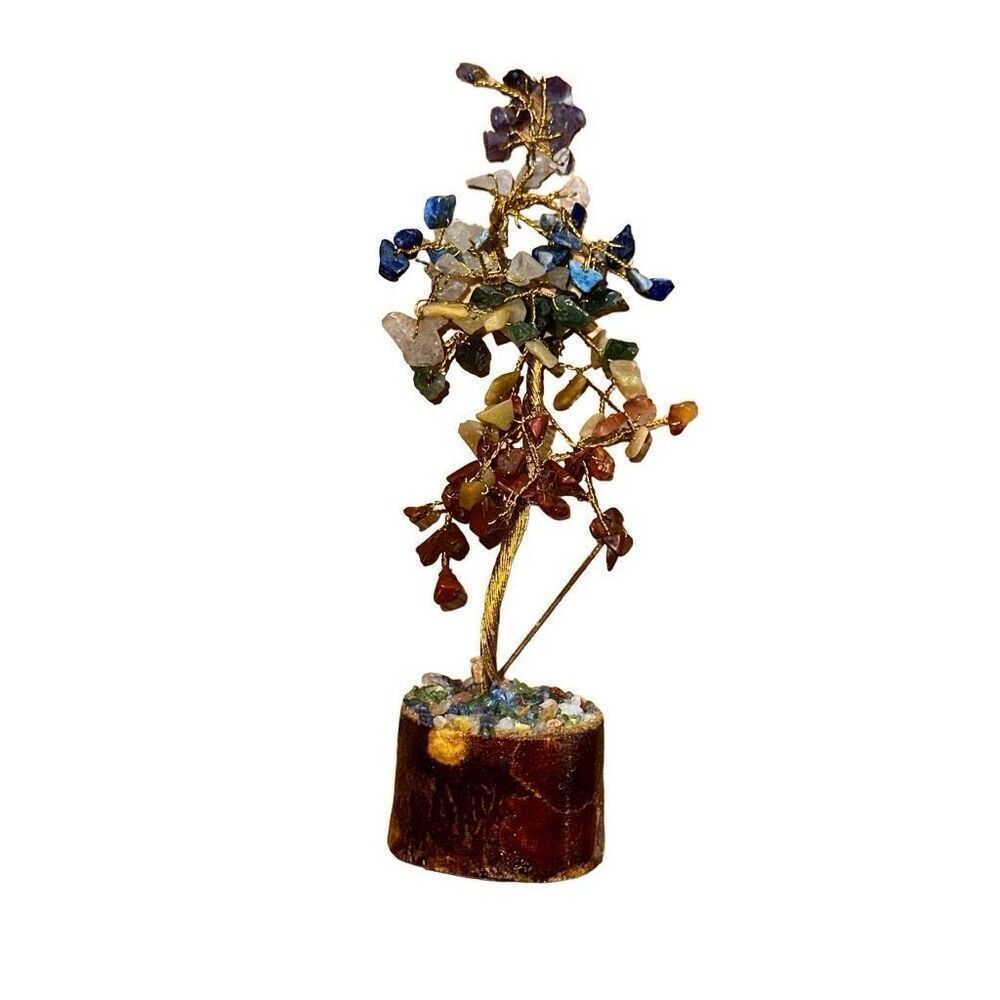 Beautiful 7 chakra crystal tree. A lovely piece for display.